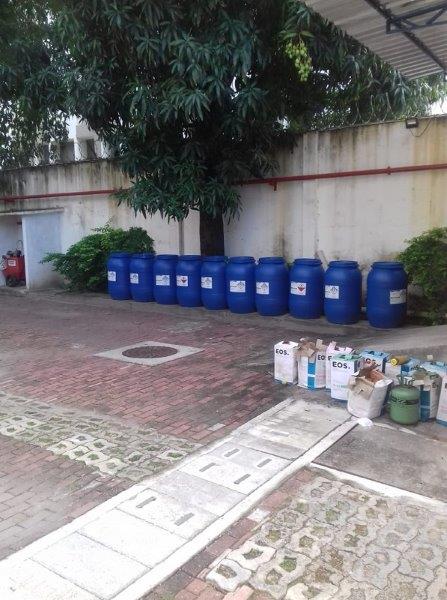 Coleta de resíduos classe 1