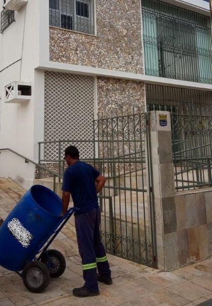 Coleta e transporte de resíduos