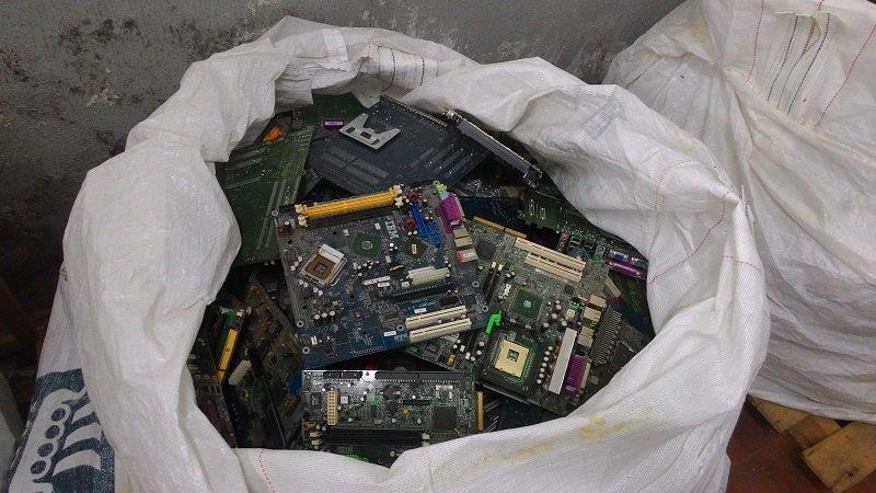 Destinação de resíduos