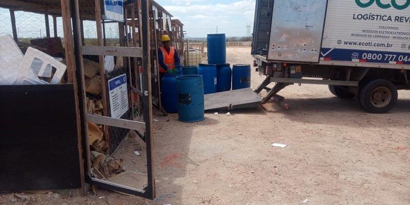 Implantação de coleta seletiva