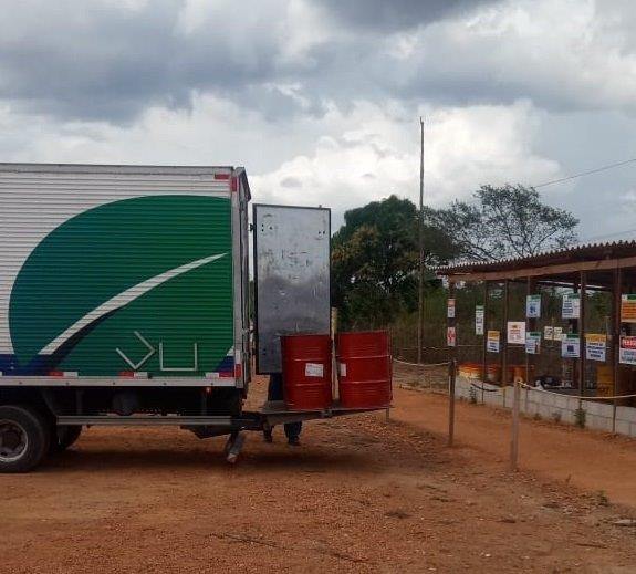 Transporte de resíduo classe 1