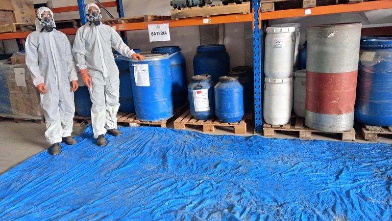 Transporte de resíduo classe 1